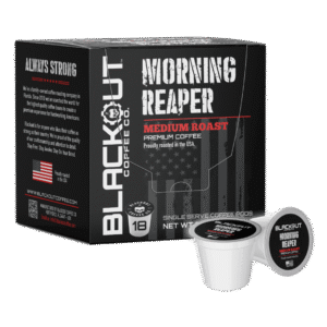 Blackout Coffee Co MORNING REAPER MEDIUM ROAST COFFEE PODS 18CT
