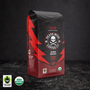Death Wish Coffee Dark Roast Coffee - Ground / 1 lb
