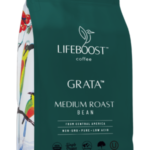 Lifeboost Coffee Grata Medium Roast - Whole Bean / 1