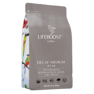 Lifeboost Coffee Medium Roast Decaf - Whole bean / 1