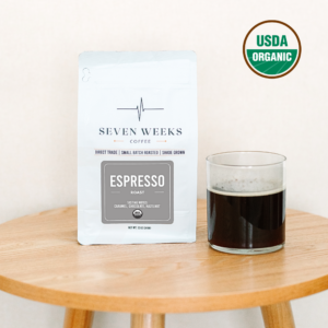 Seven Weeks Coffee Espresso USDA Organic - 12 oz