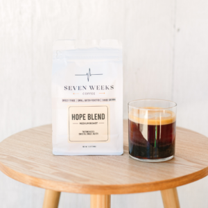 Seven Weeks Coffee Hope Blend - Medium Roast - 12 oz / Whole Bean